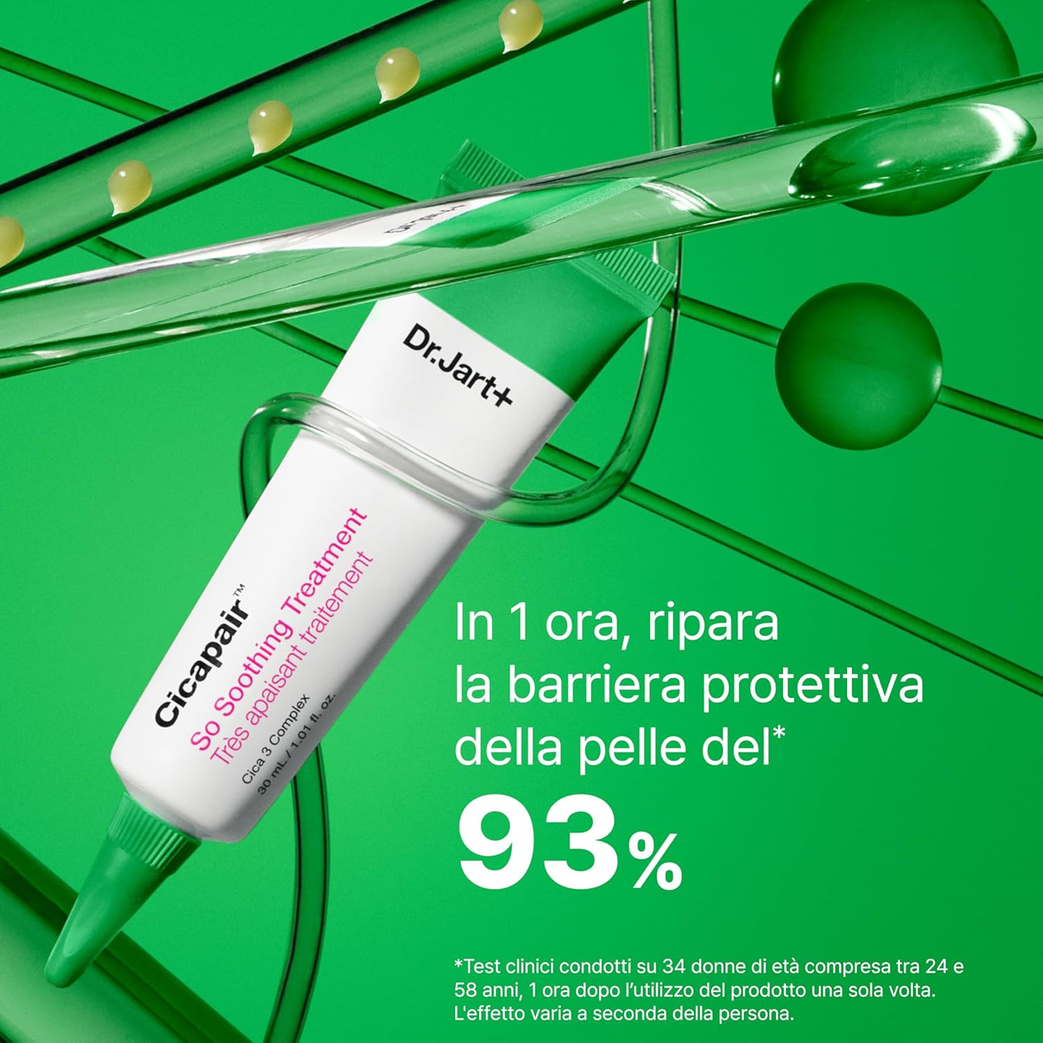Thumbnail 3 de Dr.Jart+ Cicapair Trattamento Viso - Ripara la barriera cutanea con Centella Asiatica, 30 ml