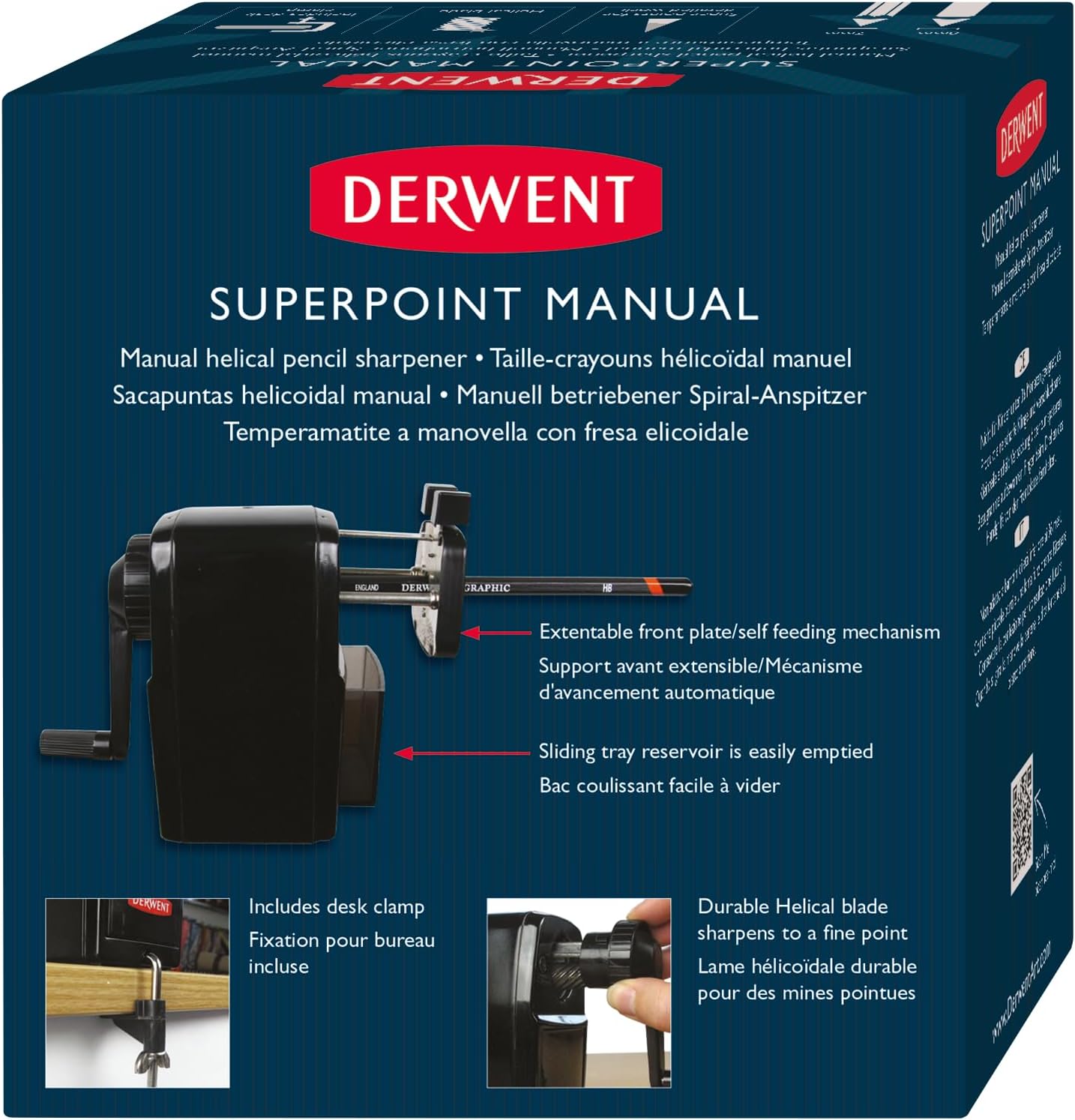 Thumbnail 2 de Derwent 2302001 Super Point - Sacapuntas de Escritorio ✏️