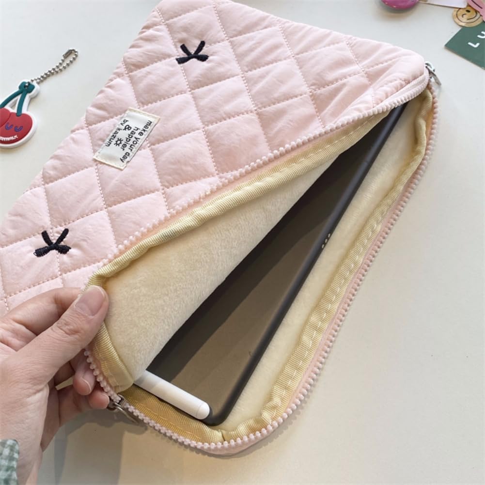 Detalle de Flintronic Custodia per Laptop da 14 Pollici (sleeve imbottita) con fodera in cotone