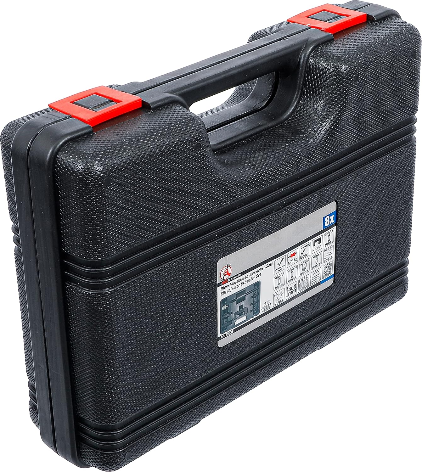 Detalle de BGS Diy 62636 – Set di estrattori iniettori diesel (8 pezzi) per manutenzione veicoli