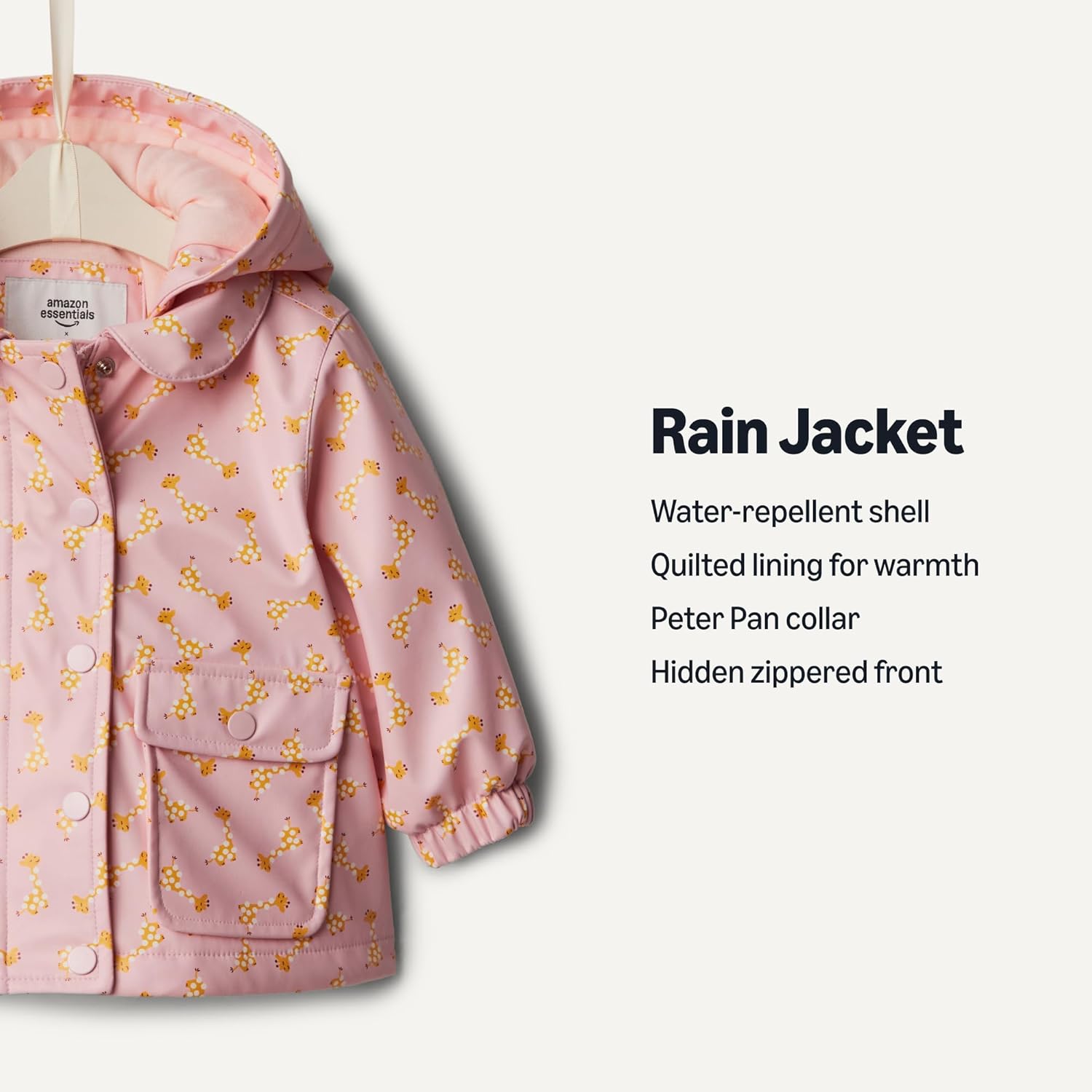 Detalle 2 de Amazon Essentials x Sofia Grainge Toddlers Rain Jacket