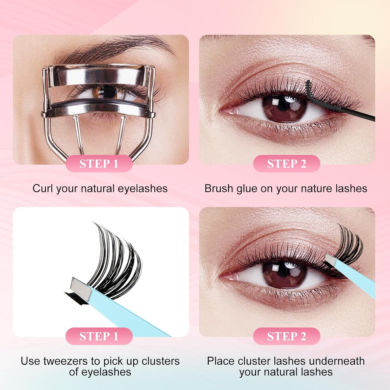 Thumbnail 6 de GEMERRY Lash Cluster Kit 8–16mm