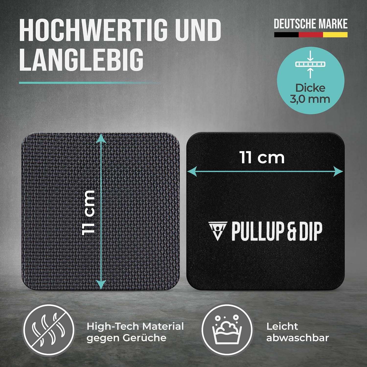 Thumbnail 5 de PULLUP & DIP Griffpads Griffpolster 11 x 11 cm