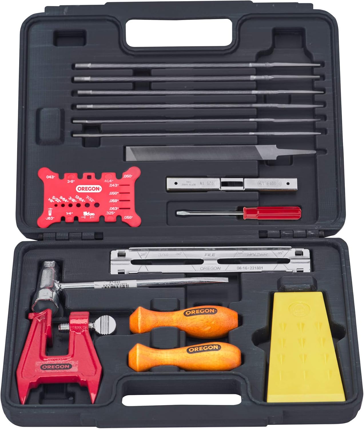 Detalle 2 de Oregon 601981 Premium chainsaw sharpening kit 🪚