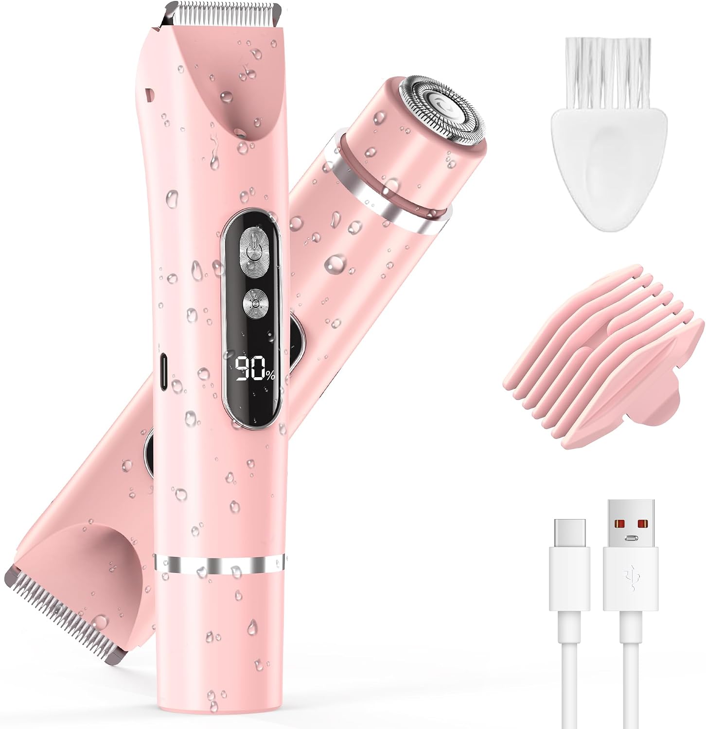 Detalle de BOYUNSHI Lady Shavers 2-in-1 Cordless