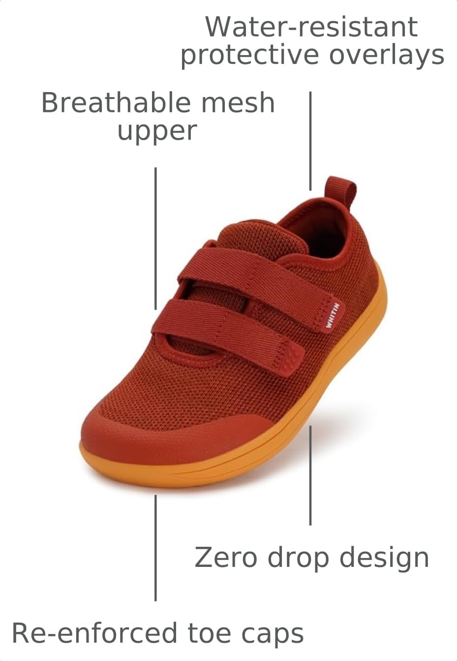 Detalle de WHITIN Kids barefoot sneakers zero-drop