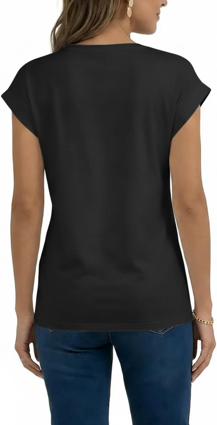 Thumbnail 4 de AirMood Damen-T-Shirt für den Sommer mit Flügelärmeln – lässig & bequem