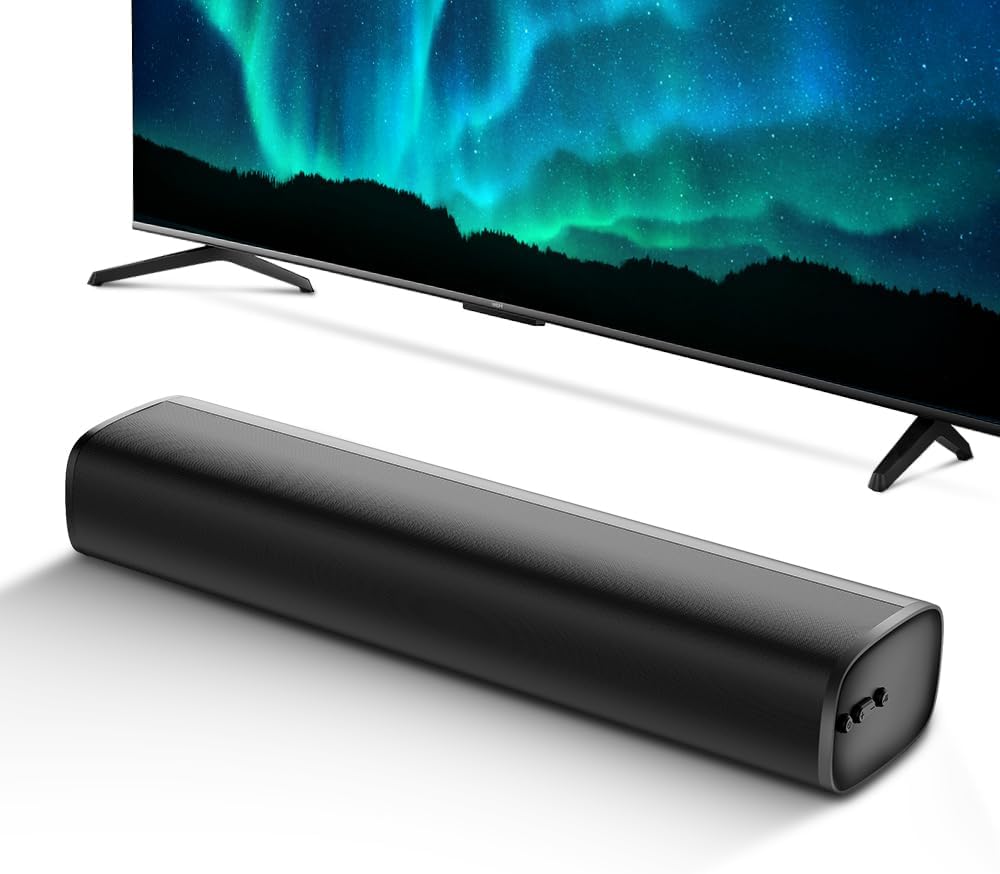 Detalle de MZEIBO KY-Mini 50W Mini Soundbar with Bluetooth, ARC, Optical and AUX