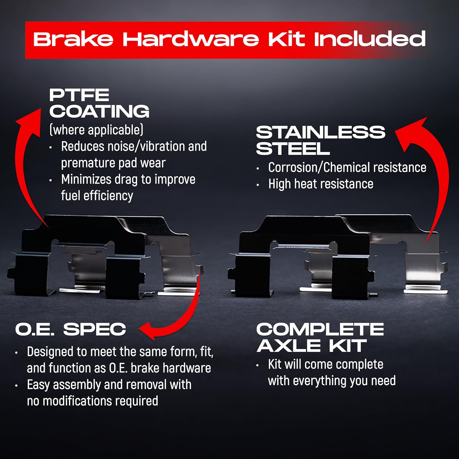 Thumbnail 5 de R1 Concepts Brake Kit for Prius CT200h