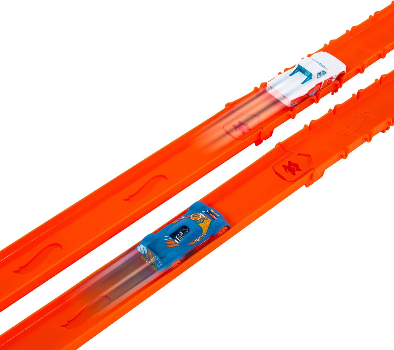Thumbnail 3 de Hot Wheels Coffret Piste Deluxe Track Creator with 2 véhicules à l’échelle 1/64 — 7,5 m de pistes Speed Snap