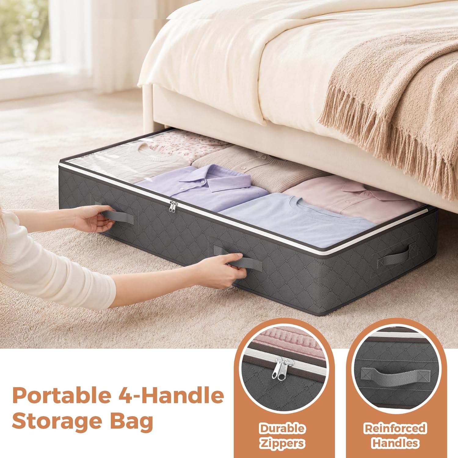 Thumbnail 3 de Budding Joy 90L Under Bed Storage