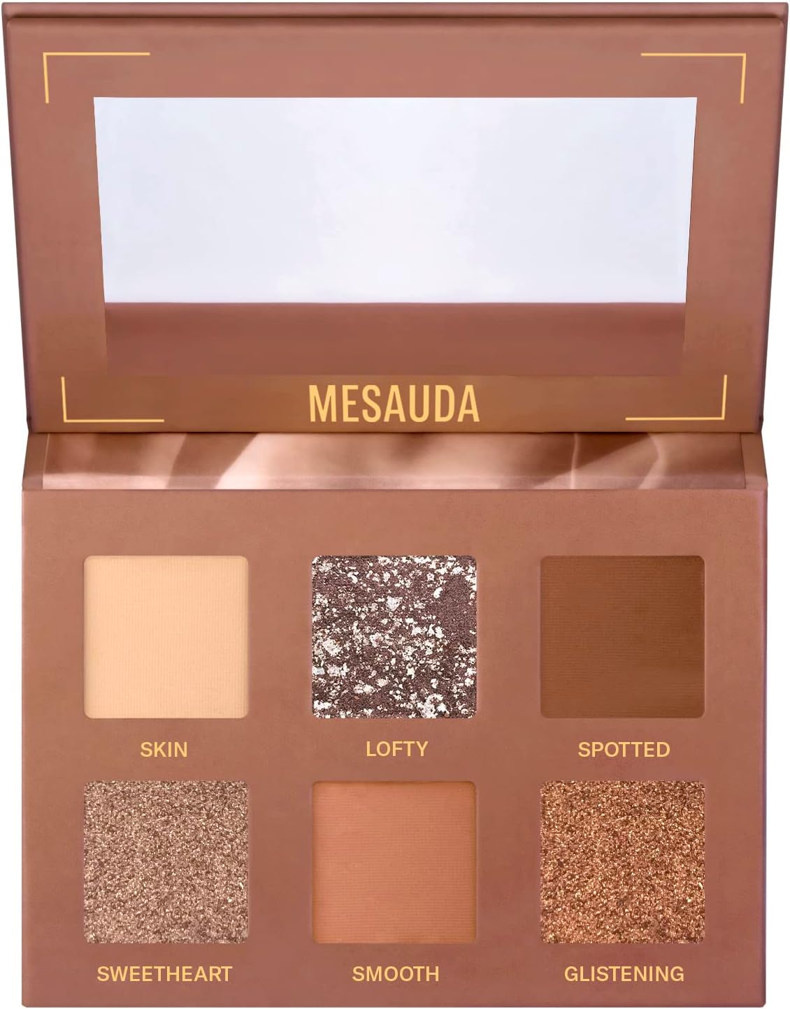 Thumbnail 6 de Mesauda Bare Harmony Palette 202 Deep Smoky: palette viso occhi con 6 ombretti