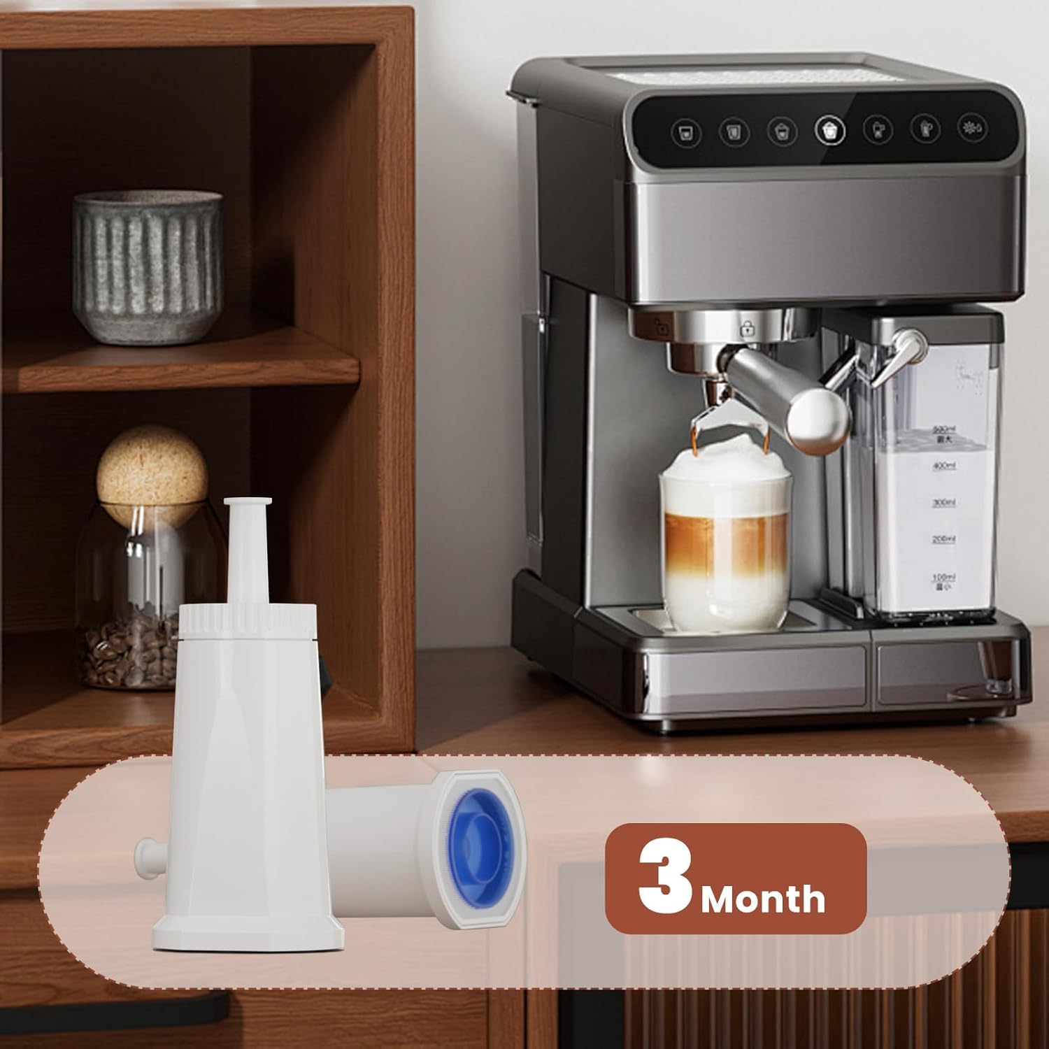 Thumbnail 6 de Wasserfilter Kaffeevollautomat für Sage Barista Serien – Golden IcePURE Ersatzfilter (4 Stück) inkl. NSF-Zertifizierung