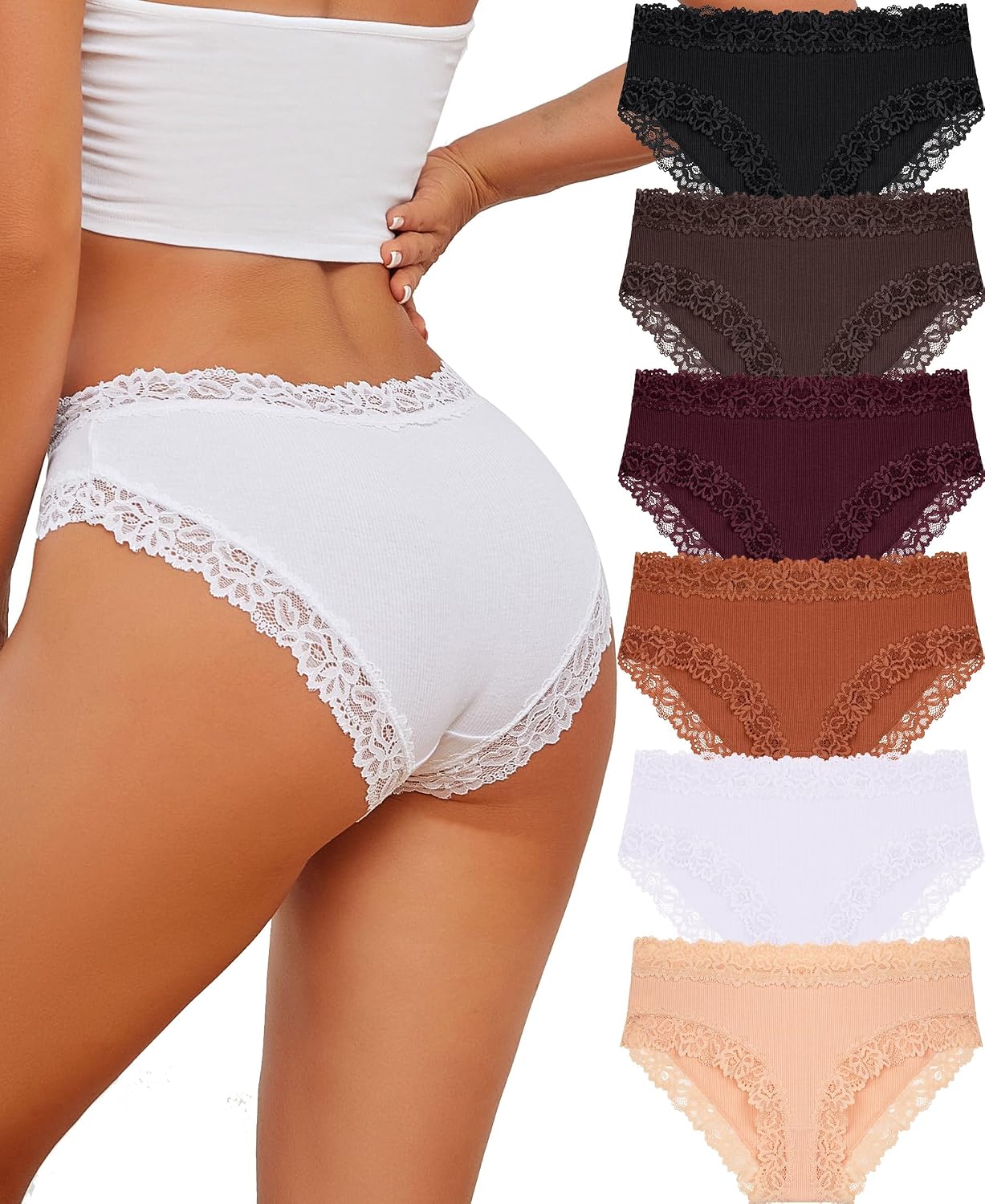 Detalle de Knowyou Cotton Underwear 6-Pack 🩲