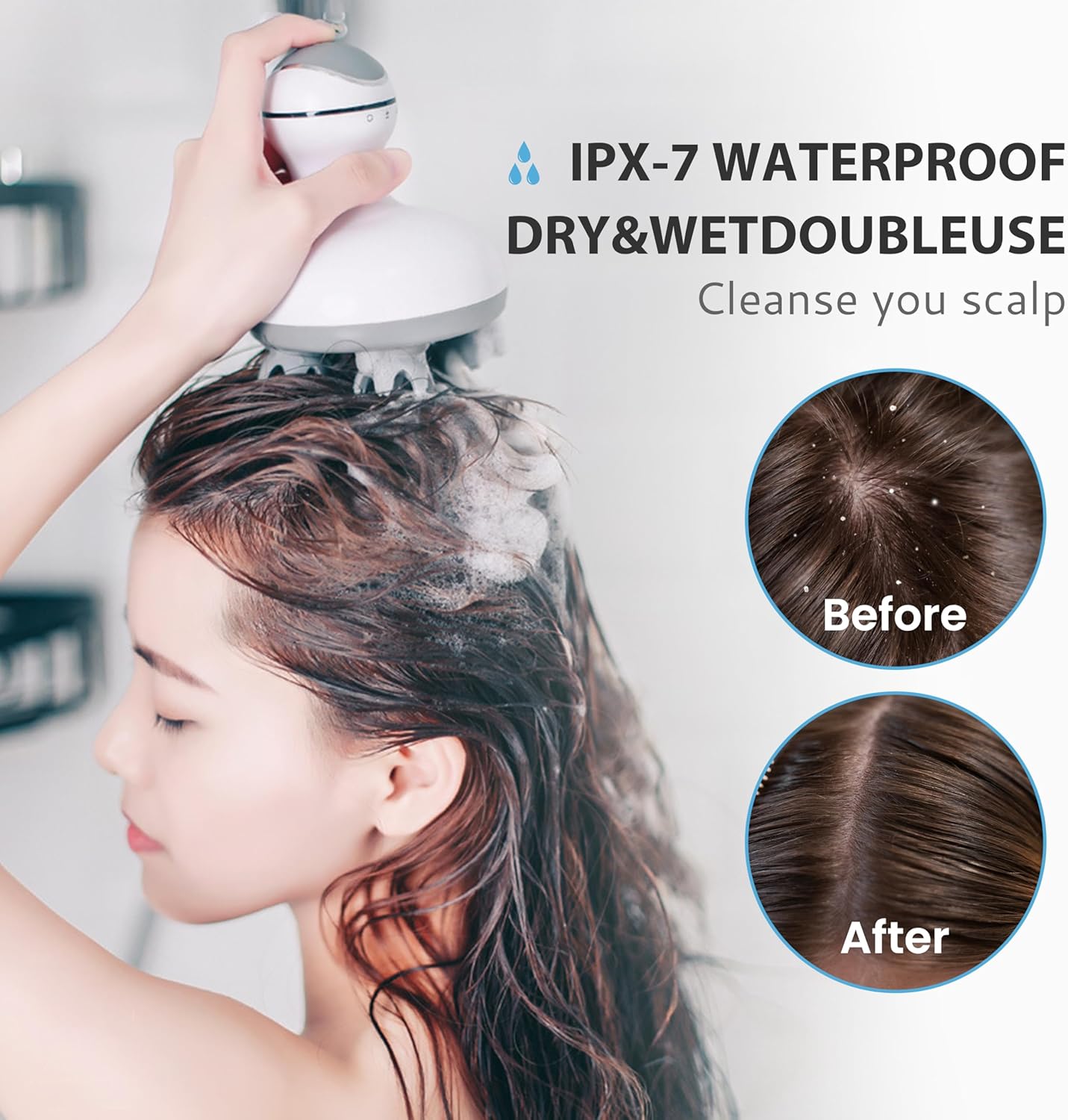 Thumbnail 3 de Comfier Massaggiatore Cuoio Capelluto cordless 84 nodi