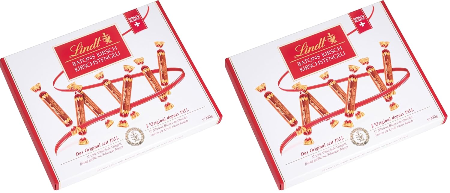 Thumbnail 6 de Lindt Batons Kirschstengeli 250 g 🍫