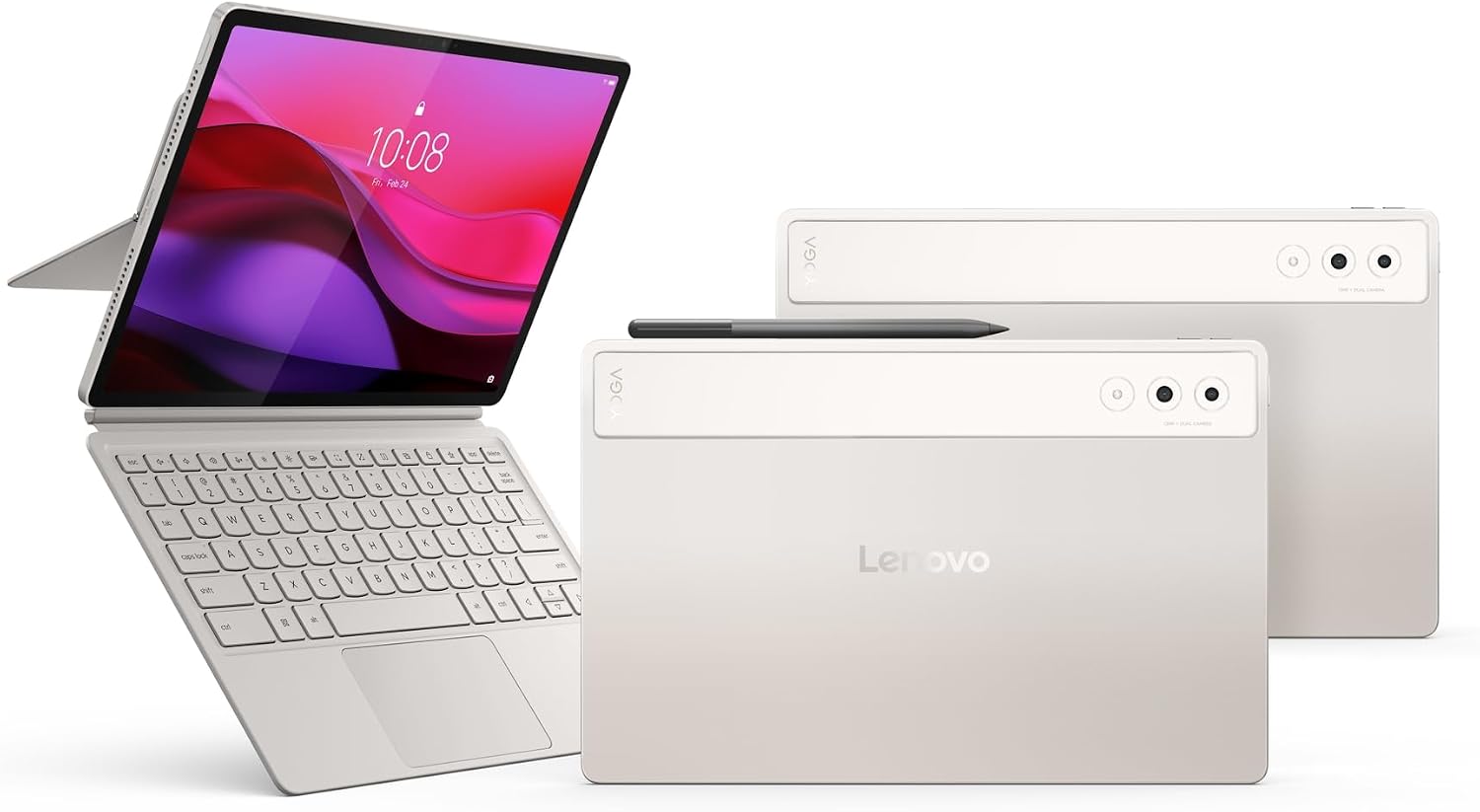 Detalle 2 de Lenovo Yoga Tab Plus – tablet 12,7″, Snapdragon 8 Gen 3, 16 GB RAM i Tab Pen Pro