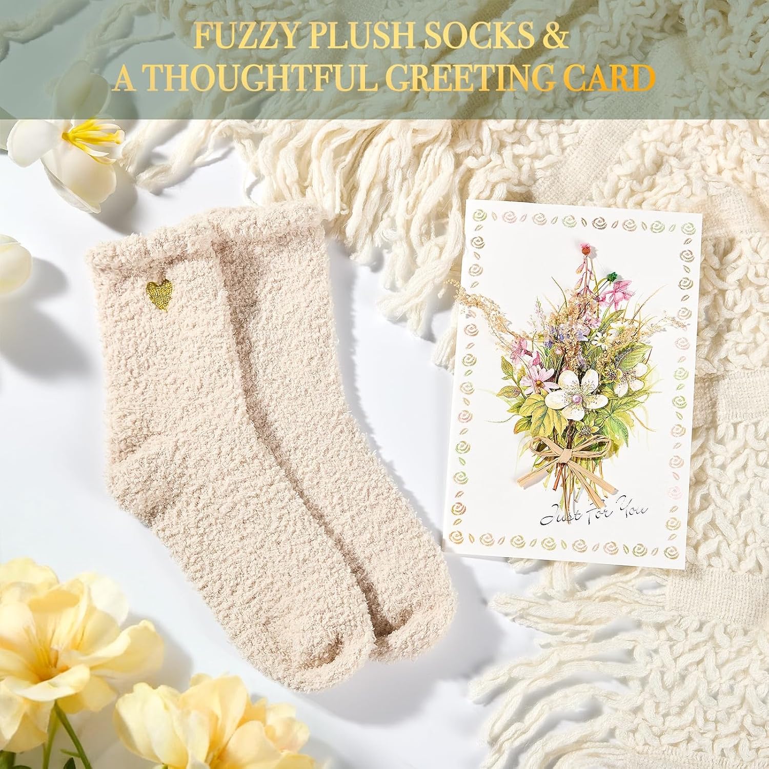 Thumbnail 6 de BodyRefresh BodyRefresh-02 Self-Care Gift Basket for Women, 9-Piece Ivory Set