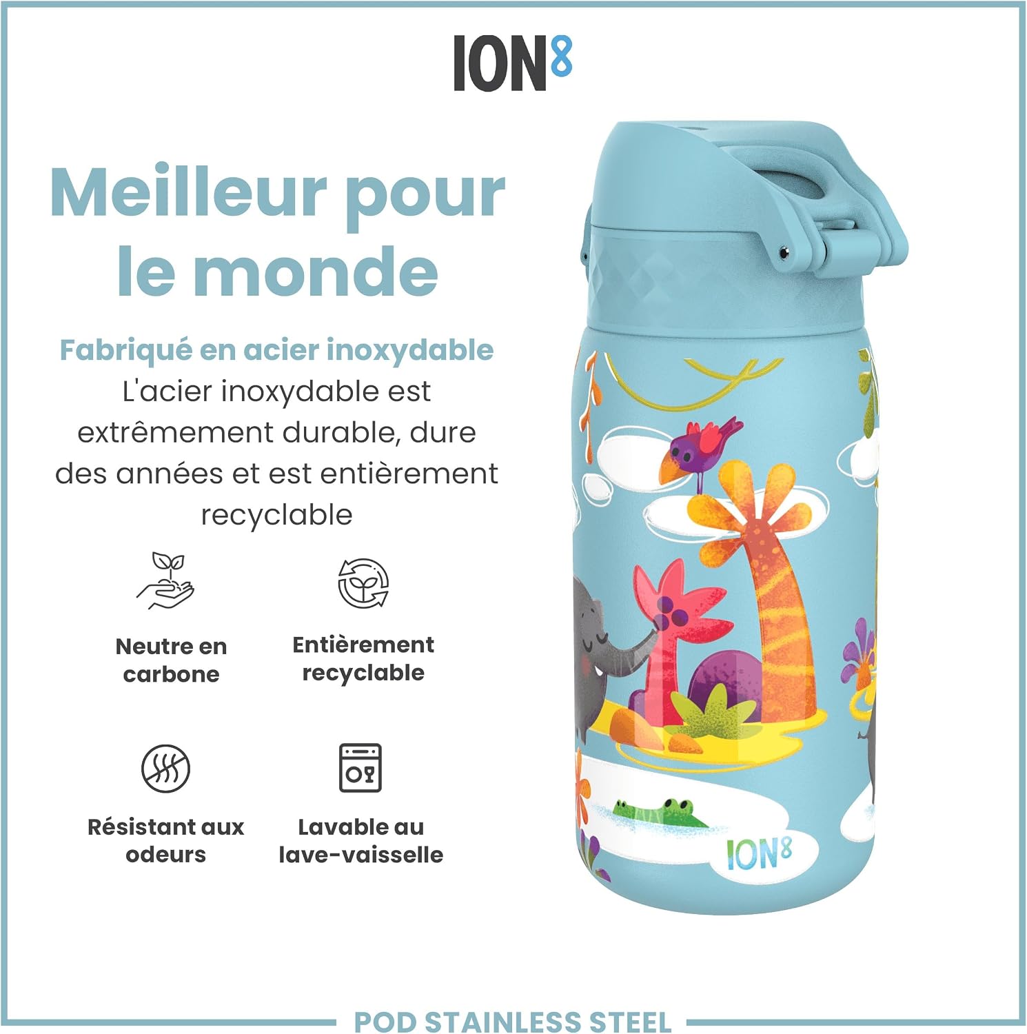 Thumbnail 5 de ion8 Gourde enfant 400ml