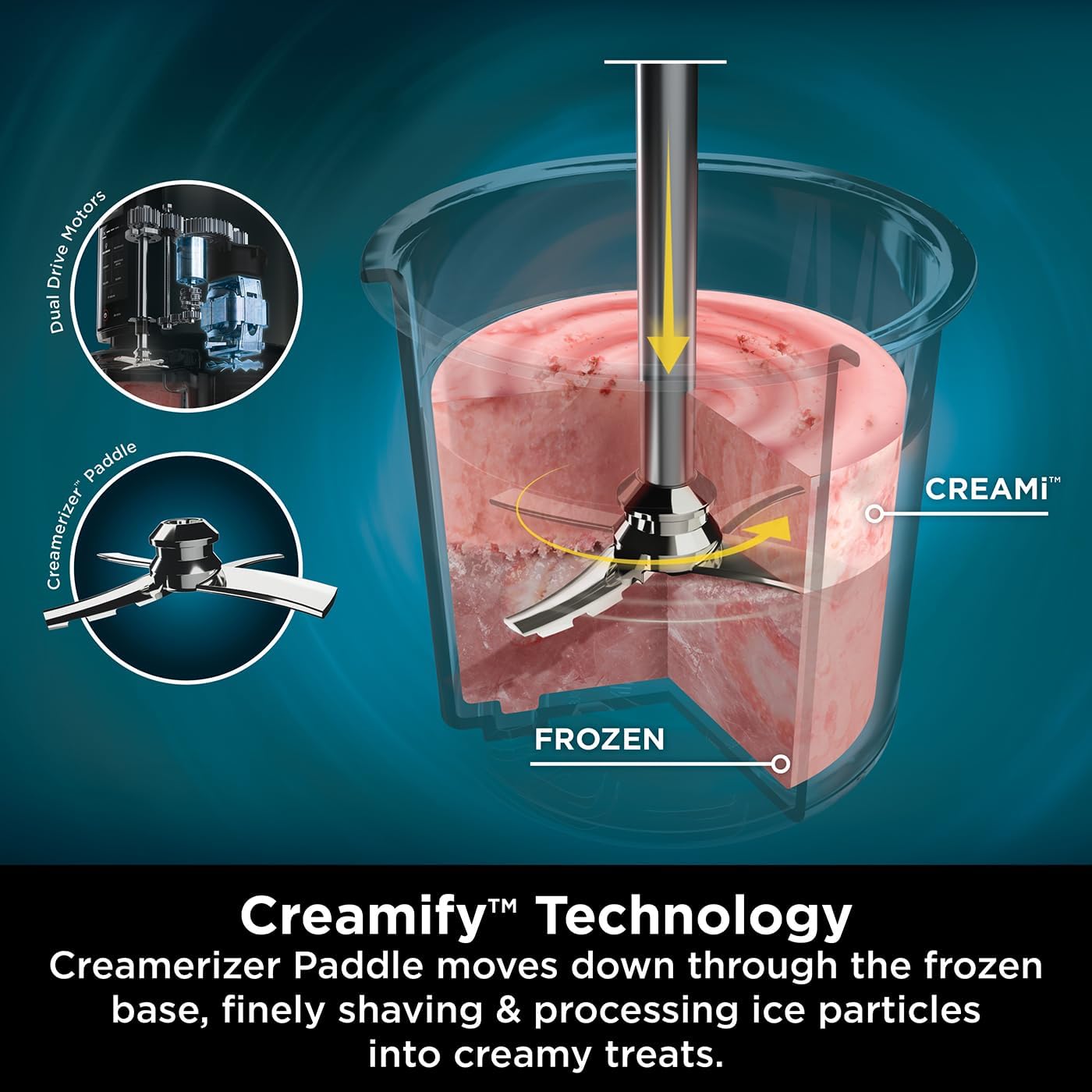 Thumbnail 3 de Ninja CREAMi NC300UK Ice Cream Maker