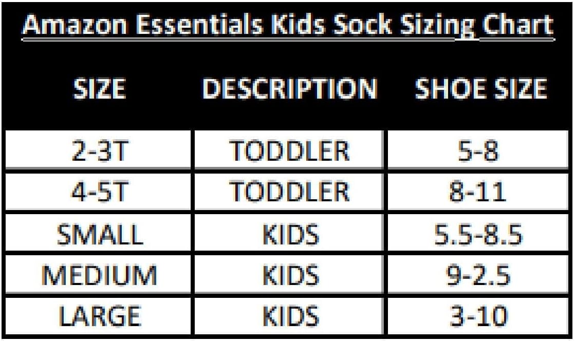 Detalle de Amazon Essentials Unisex Calzino Corto in Cotone con Imbottitura per Bambini e Ragazzi