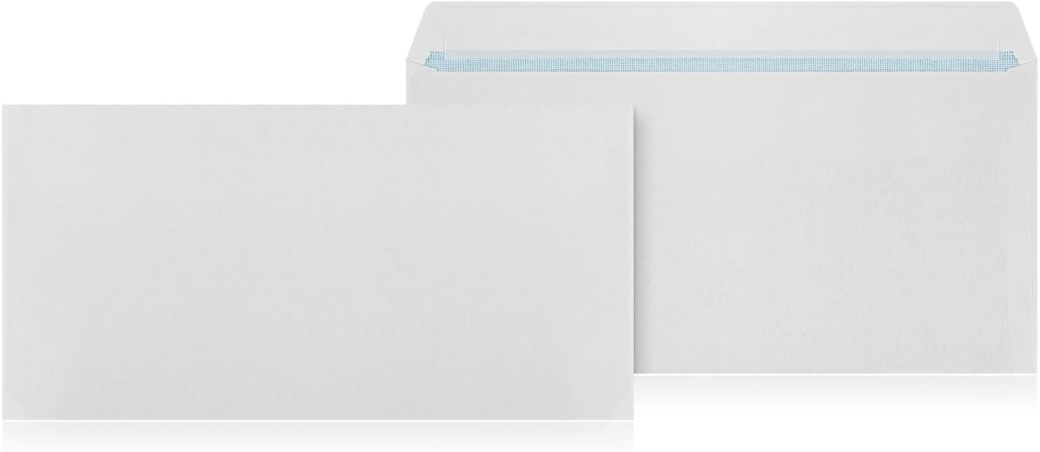 Thumbnail 6 de LOGIC PACK 100 Briefumschläge DIN B5, weiß, ohne Fenster – selbstklebend (176 × 250 mm, 80 g/m²)