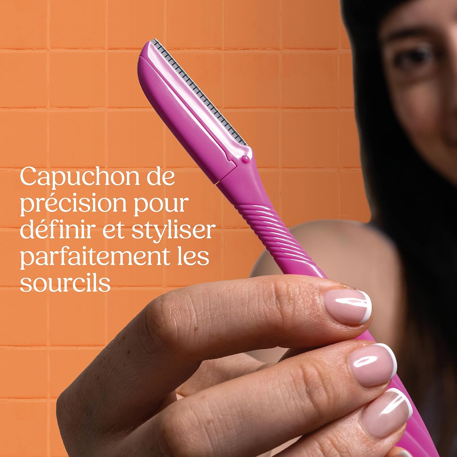 Detalle de Wilkinson Sword Intuition Eyebrow Shaper – rasoir à sourcils avec 5 accessoires et embout de précision