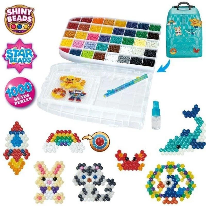 Thumbnail 3 de Kit Creativo Aquabeads Backpack DX 1000 Perlas: creatividad portátil para niños desde 4 años