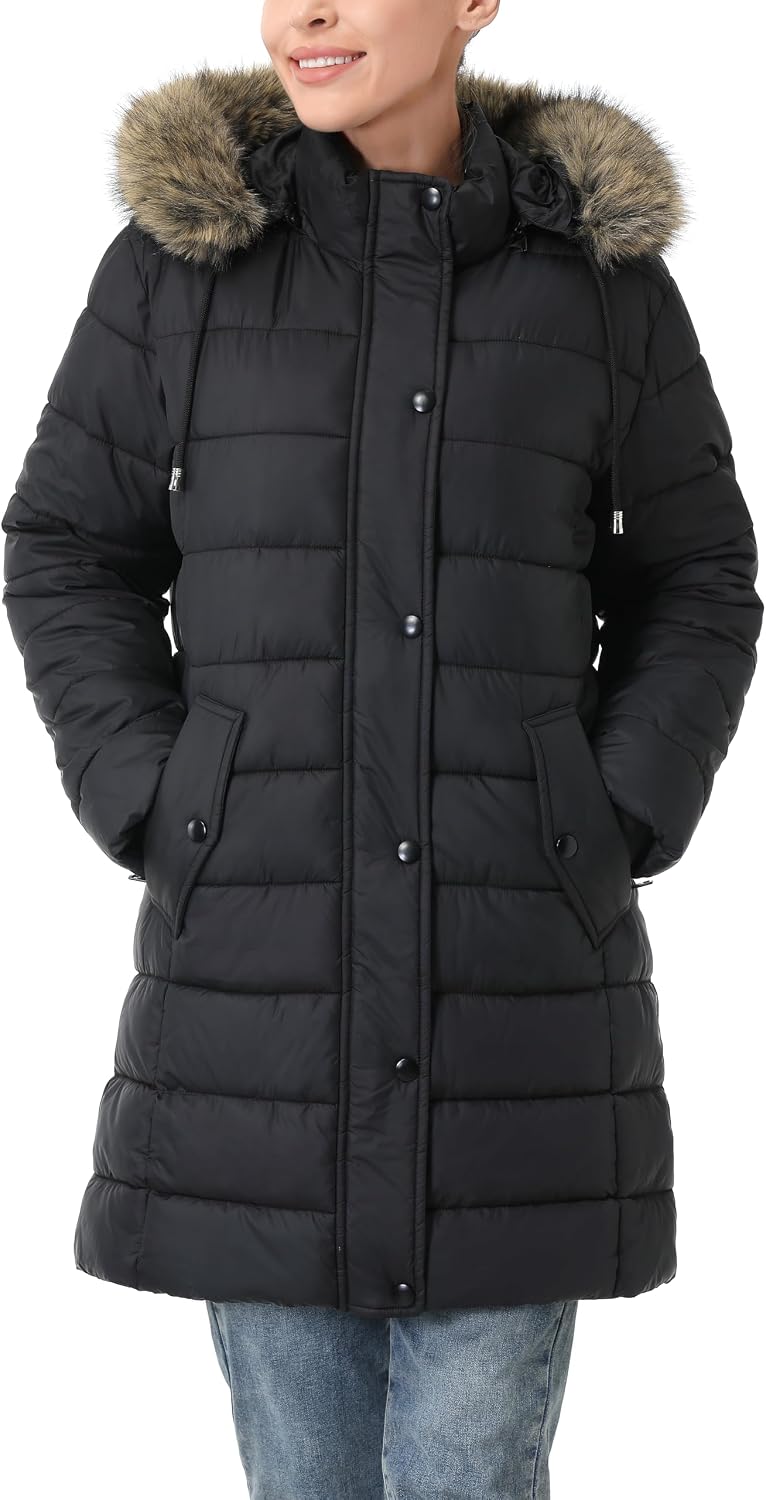 Detalle 2 de Women's Winter Thickened Down Jacket Long Puffer Coat