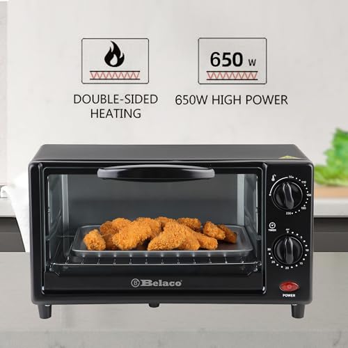 Thumbnail 3 de Belaco BTO-108 Mini 9L Toaster Oven: Compact, Practical Tabletop Oven for Small Spaces