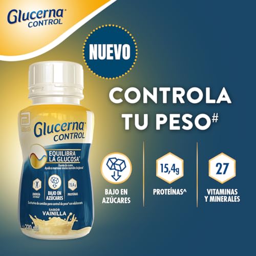 Thumbnail 6 de Glucerna Control Vainilla 🧃 Pack 8x220ml para controlar glucosa