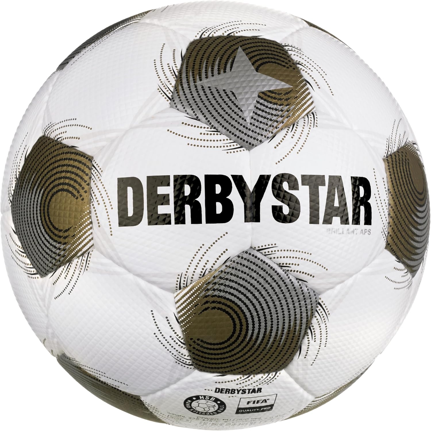 Thumbnail 2 de Derbystar Brilliant APS – ręcznie szyta piłka nożna, rozmiar 5, PU