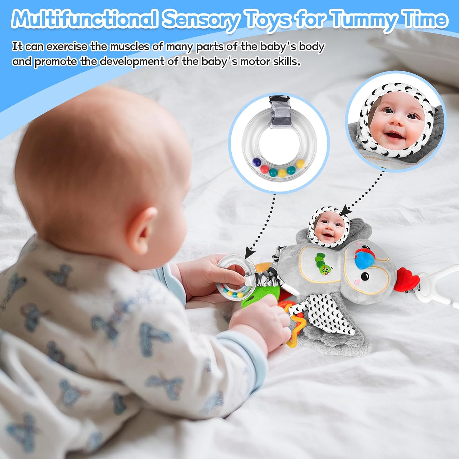Thumbnail 4 de MPQMPQ Baby Toys 0-6 Months pram toy