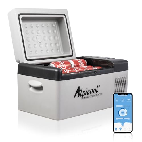 Imagen de Alpicool C20 20L Compressor Car Fridge Freezer – Portable 12V Camping Cooler en OfertitasTOP