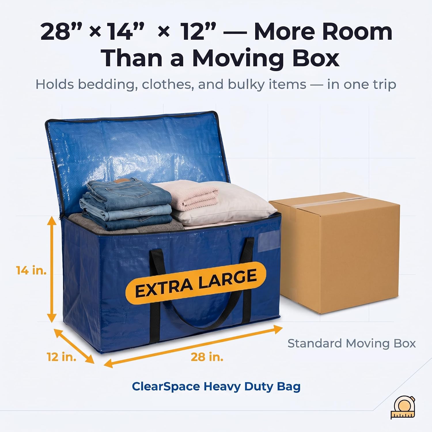 Detalle 2 de ClearSpace Heavy Duty Moving Boxes 6 pack