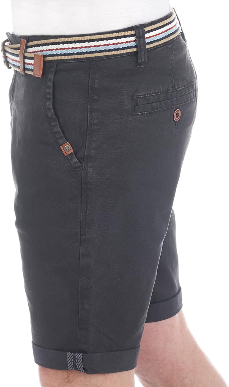 Thumbnail 1 de riverso Kurze Hosen Herren Chino Shorts mit Gürtel – Regular Fit, knielang