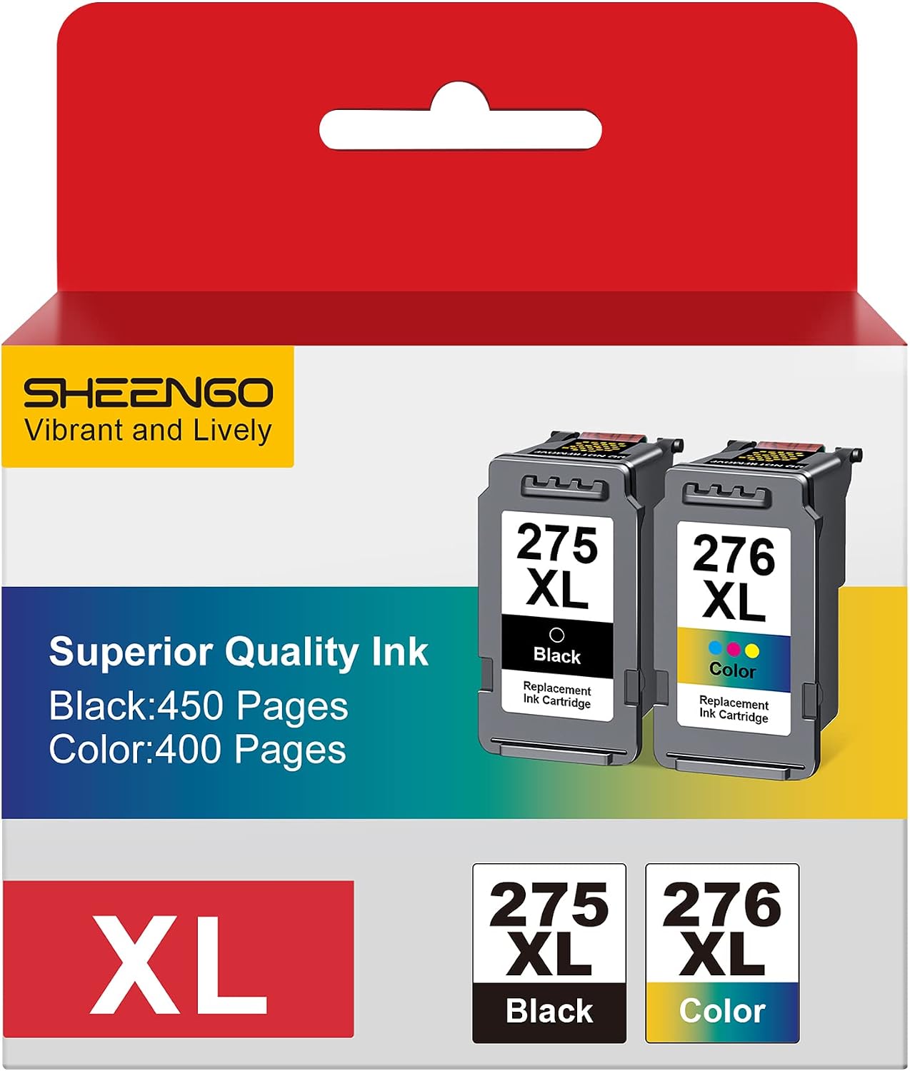 Thumbnail 5 de SHEENGO 952XL Ink Cartridge Combo Pack for HP, Black and Three Colors