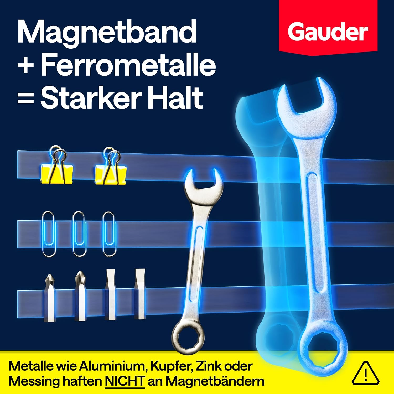 Detalle 2 de GAUDER Magnetklebeband 6 m x 20 mm