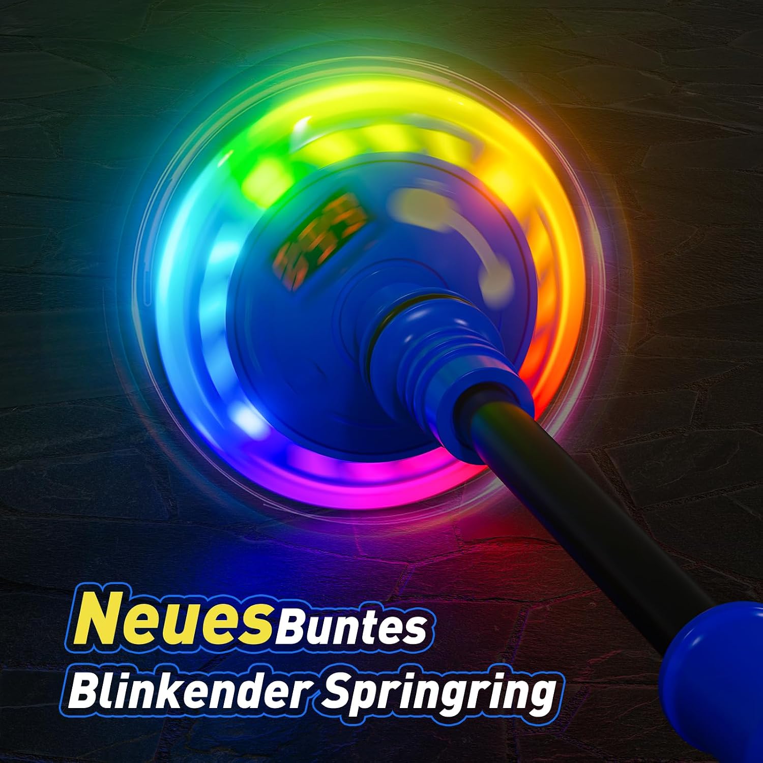 Detalle 1 de Hot Bee Kinder Fußkreisel mit LED Zähler