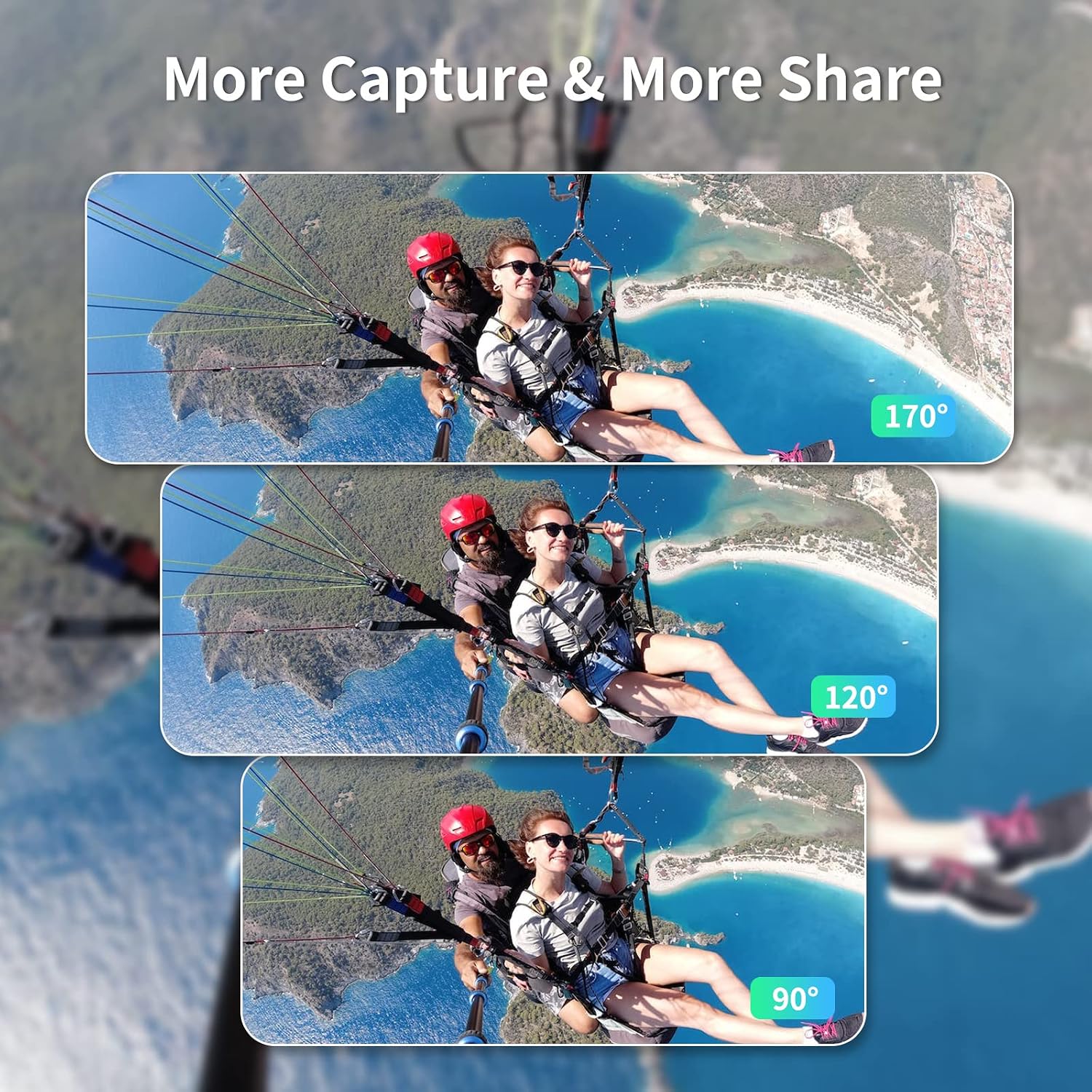 Detalle 2 de TIMNUT Action Cam 4K 30fps 20MP