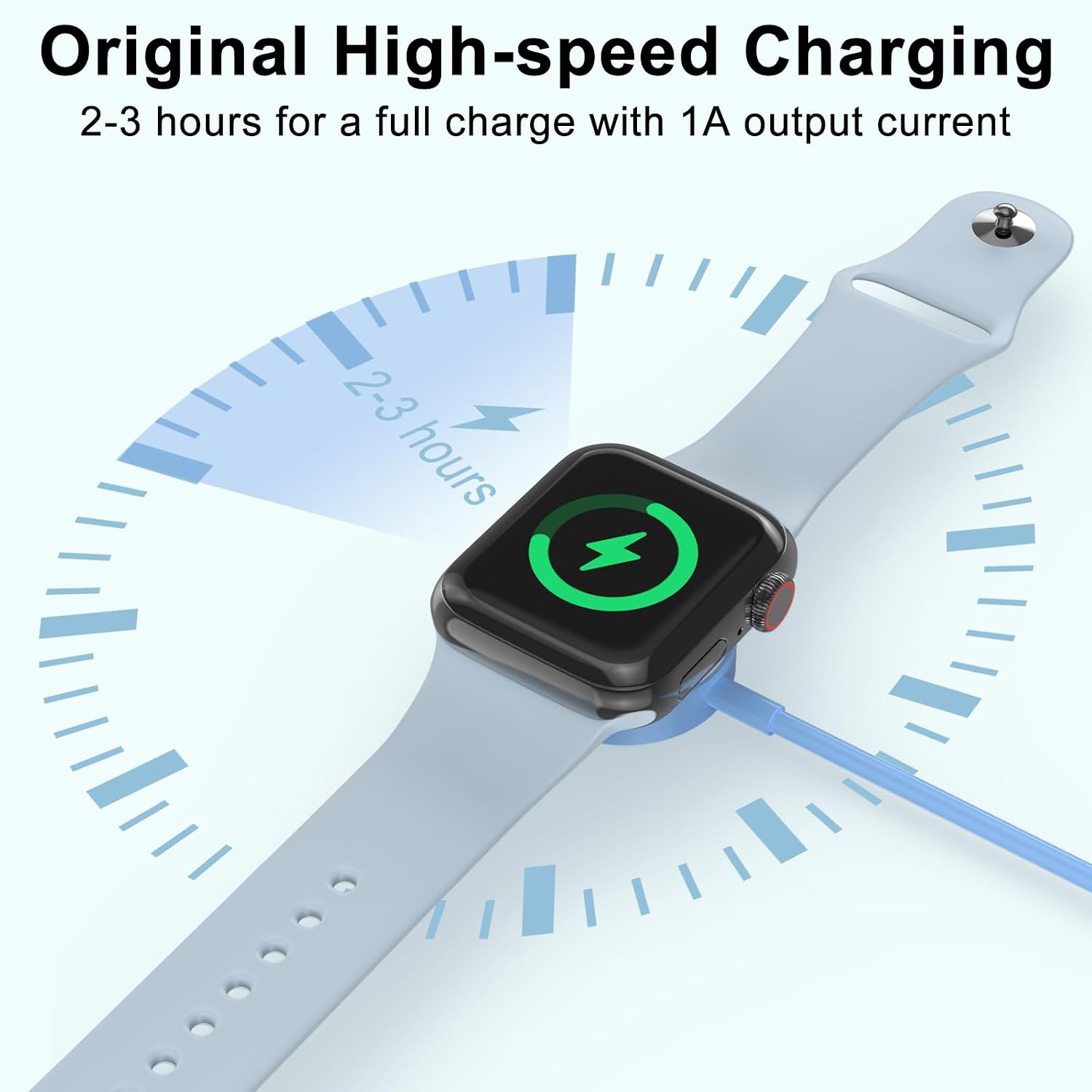 Detalle de Amasuki Verbessertes Apple Watch Ladekabel 1m