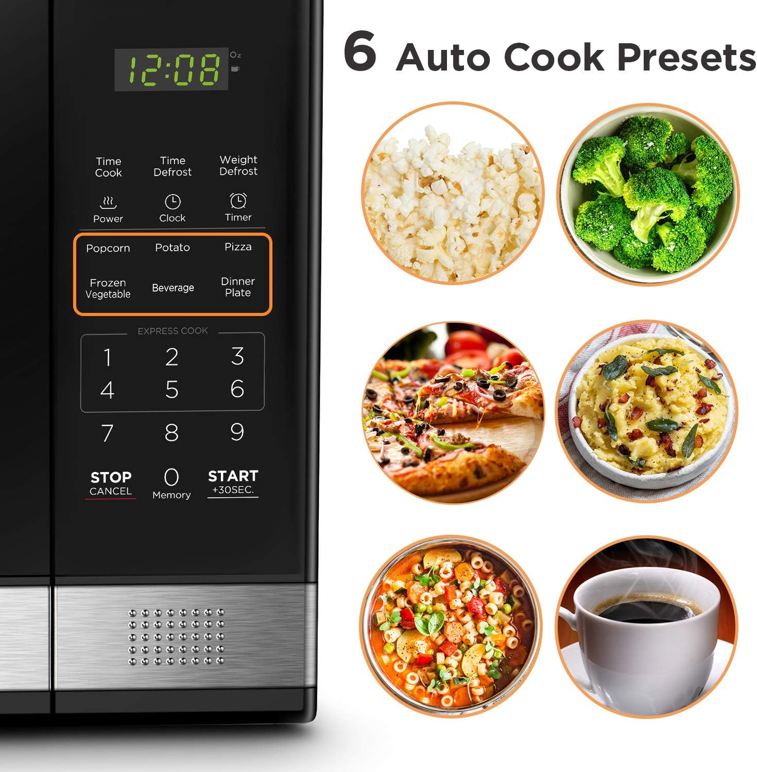 Thumbnail 1 de BLACK+DECKER EM031MB11 1.1 cu ft Microwave