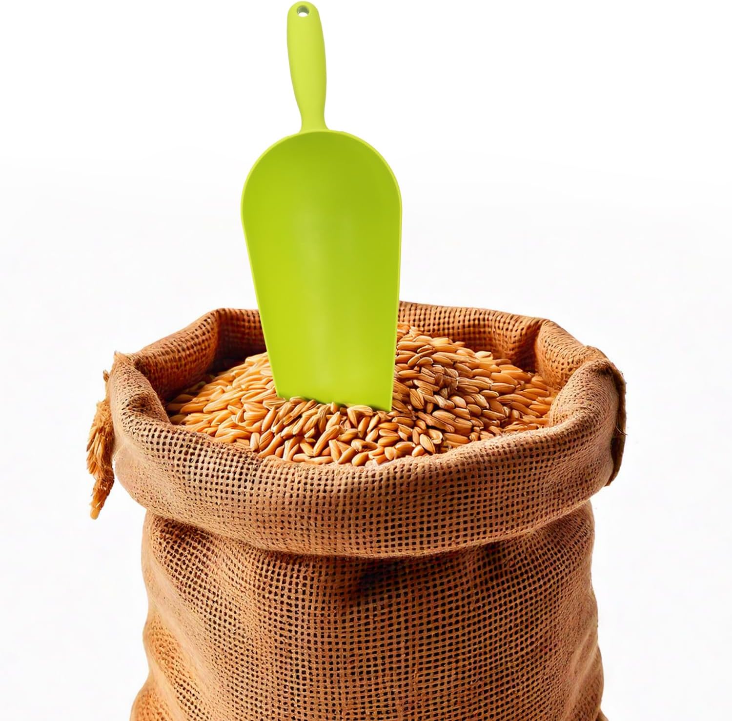 Detalle 2 de com-four Pelle pour animaux (26,5 cm) – Pelle doseuse en plastique pour sacs et aliments