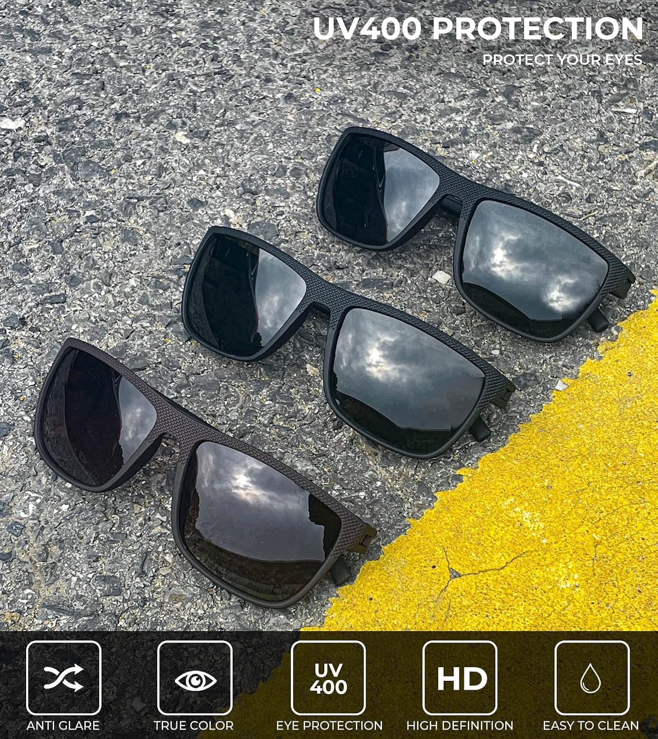 Detalle de KALIYADI Polarized Sunglasses UV400