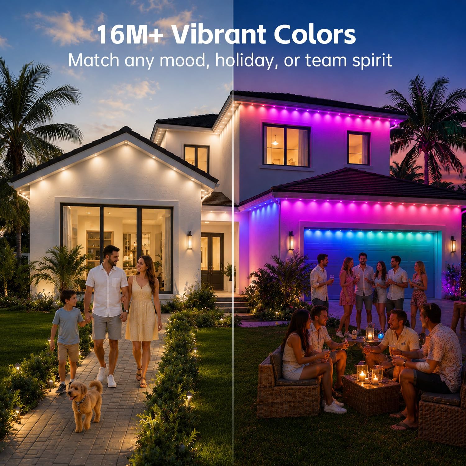 Detalle 1 de Permanent Outdoor Lights 500FT