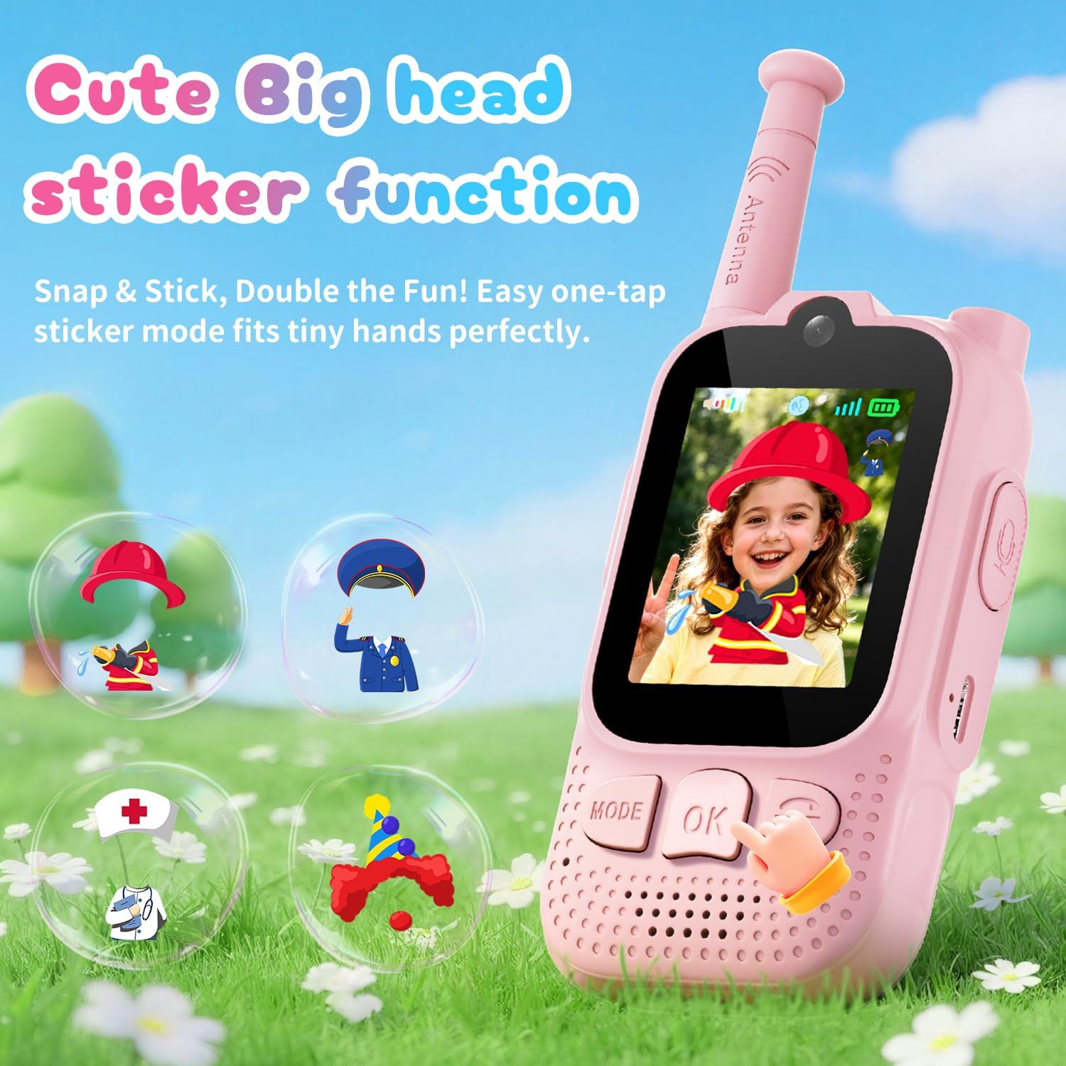 Detalle de Kids Video Walkie-Talkies, 2-Pack