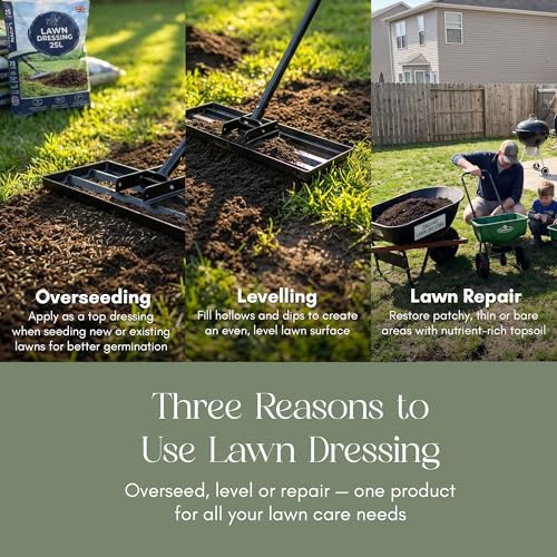 Detalle de Pelle & Sol Lawn Dressing Compost 25L