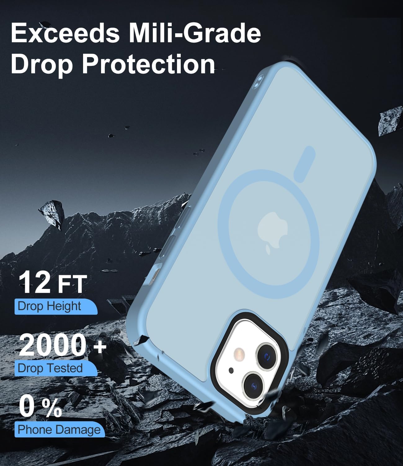 Thumbnail 3 de Mootobo Strong Magnetic Case for iPhone 12/12 Pro (6.1-inch) with MagSafe Compatibility