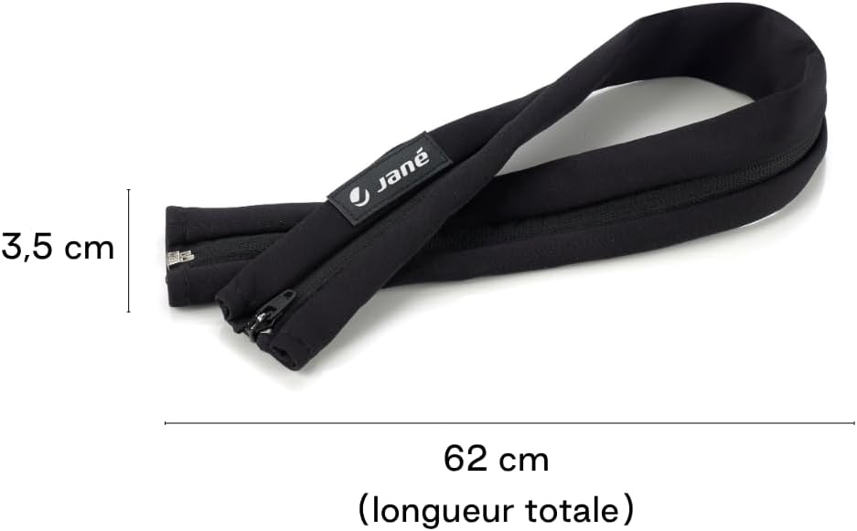 Thumbnail 3 de Jané Housse Guidon Poussette Universelle — Guidon Fermé, Protection Anti-Usure, Zip, Noir