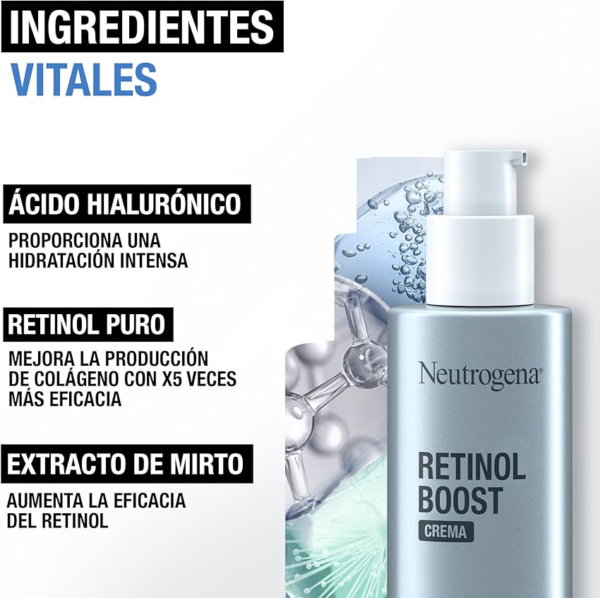 Thumbnail 4 de Neutrogena Anti-Age Retinol Boost 🌟 Crema Facial Juventud